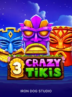 Tragamonedas 3 Crazy Tikis de 1X2gaming