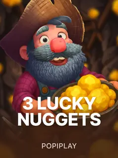 Tragamonedas 3 Lucky Nuggets de PopiPlay