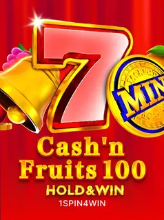 Tragamonedas Cash'n Fruits 100 Hold And Win de 1spin4win