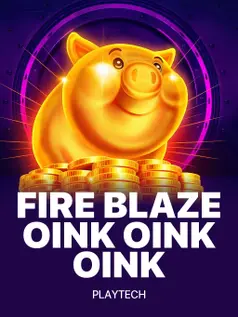 Tragamonedas Fire Blaze: Oink Oink Oink de Playtech